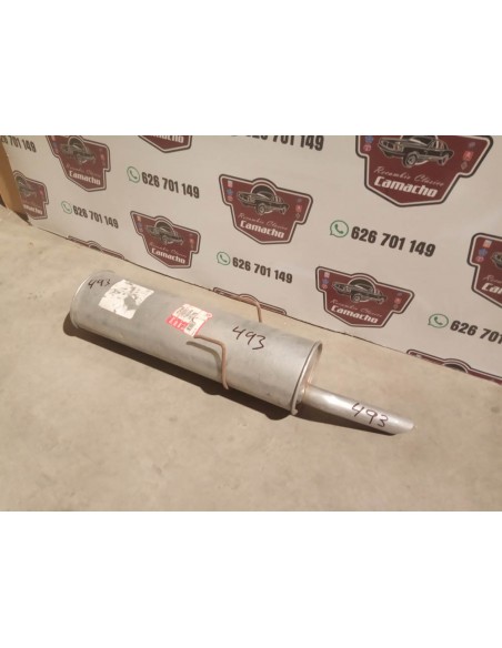 Silencioso trasero de escape Peugeot 405 motor 1.6 y 1.9 gasolina