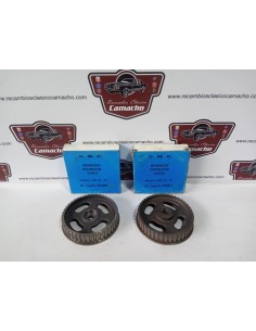 Pareja polea árbol de levas Seat 124,131,1430 y 132 (metálicas ventiladas)