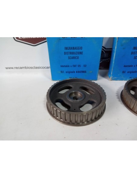 Pareja polea árbol de levas Seat 124,131,1430 y 132 (metálicas ventiladas)