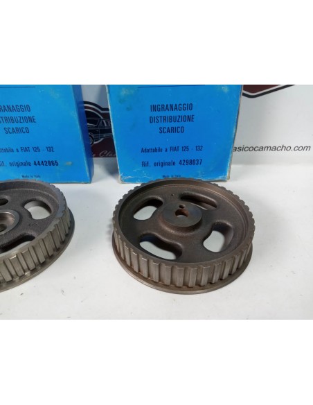Pareja polea árbol de levas Seat 124,131,1430 y 132 (metálicas ventiladas)