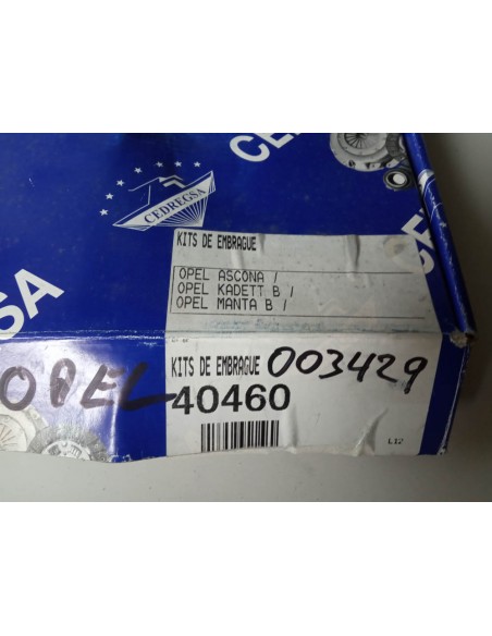 KIT EMBRAGUE OPEL KADETT Y MANTA 1.2  DEL 71 AL 79