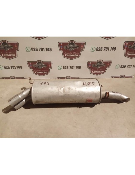 Silencioso trasero escape Opel Omega A Break motor 2.6i y 3.0i (del 86 al 94)