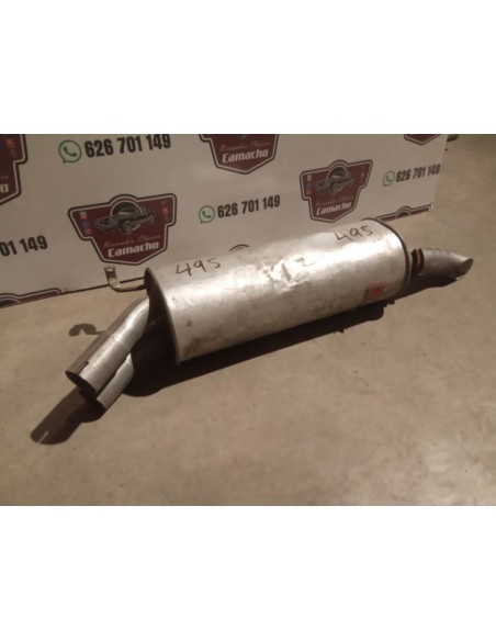Silencioso trasero escape Opel Omega A Break motor 2.6i y 3.0i (del 86 al 94)