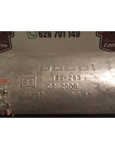 Silencioso trasero escape Opel Omega A Break motor 2.6i y 3.0i (del 86 al 94)