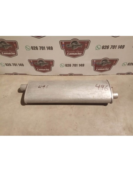 Silencioso delantero escape Peugeot 505 SRD Turbo y 2300 Diesel (a partir del 80)