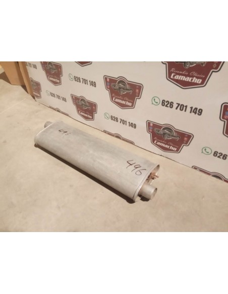 Silencioso delantero escape Peugeot 505 SRD Turbo y 2300 Diesel (a partir del 80)