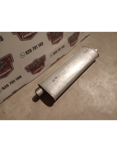 Silencioso delantero escape Peugeot 505 SRD Turbo y 2300 Diesel (a partir del 80)