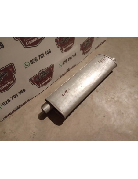 Silencioso delantero escape Peugeot 505 SRD Turbo y 2300 Diesel (a partir del 80)