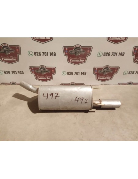 Silencioso trasero escape Opel corsa B motor 1.4i , 1.6i y 1.6i 16v GSI