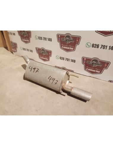 Silencioso trasero escape Opel corsa B motor 1.4i , 1.6i y 1.6i 16v GSI