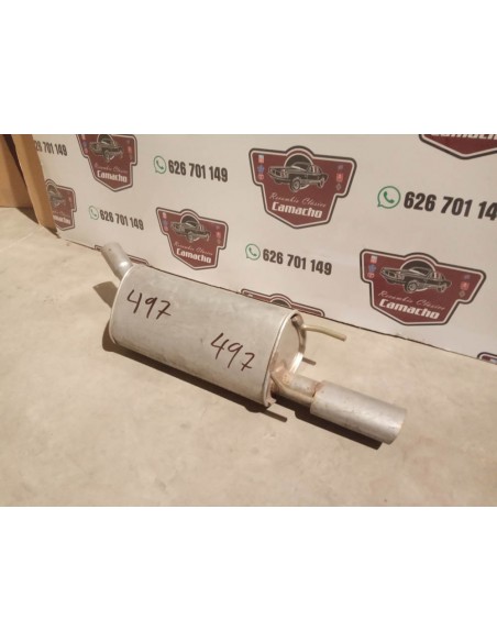 Silencioso trasero escape Opel corsa B motor 1.4i , 1.6i y 1.6i 16v GSI