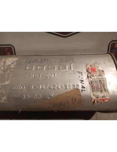 Silencioso trasero escape Opel corsa B motor 1.4i , 1.6i y 1.6i 16v GSI