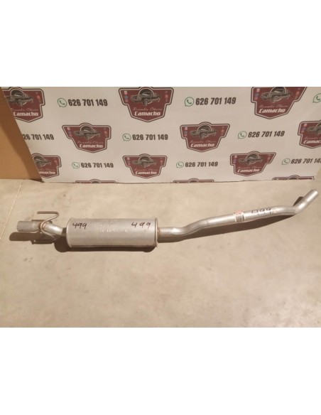 Silencioso intermedio escape Opel corsa B gasolina y diésel a partir del 3/93