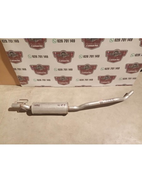 Silencioso intermedio escape Opel corsa B gasolina y diésel a partir del 3/93