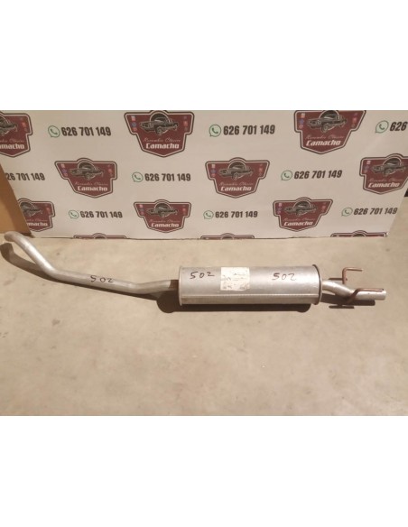 Silencioso intermedio escape Opel corsa B motor 1.0i gasolina