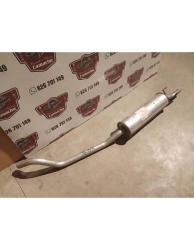 Silencioso intermedio escape Opel corsa B motor 1.0i gasolina