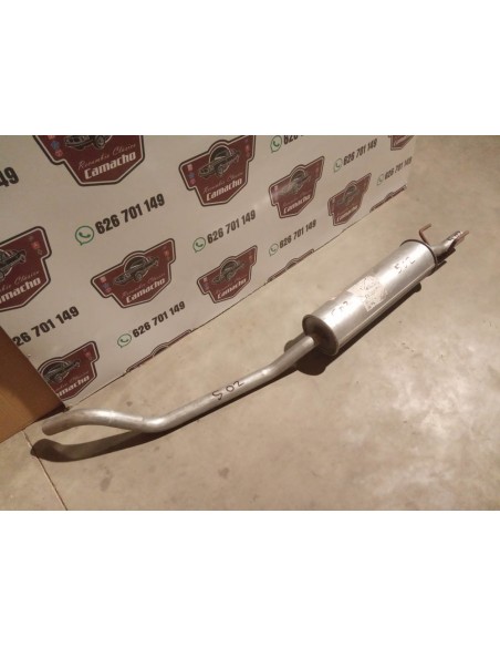 Silencioso intermedio escape Opel corsa B motor 1.0i gasolina