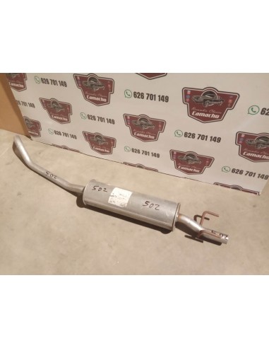 Silencioso intermedio escape Opel corsa B motor 1.0i gasolina