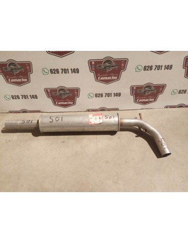 Silencioso intermedio o delantero escape Seat Ibiza y córdoba 1.8i y 2.0i GTI