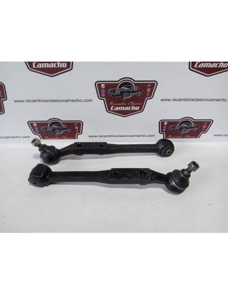 Pareja brazo rotula de suspensión delantera Seat 128