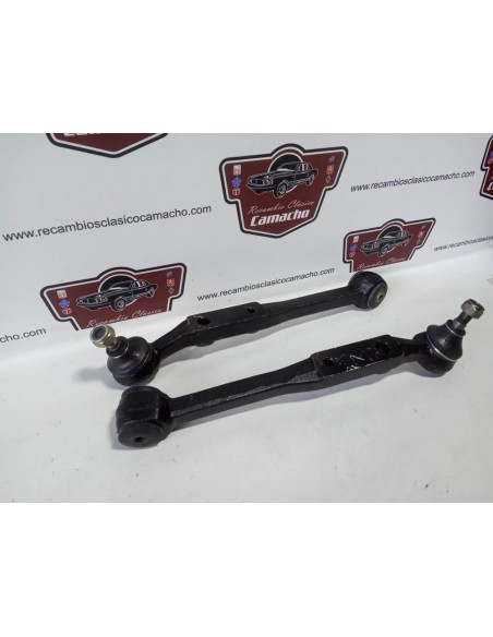Pareja brazo rotula de suspensión delantera Seat 128