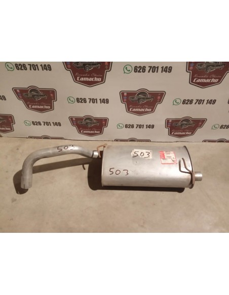 Silencioso trasero escape volvo 440 y 460 gasolina 1.6i,1.7i y 1.8i