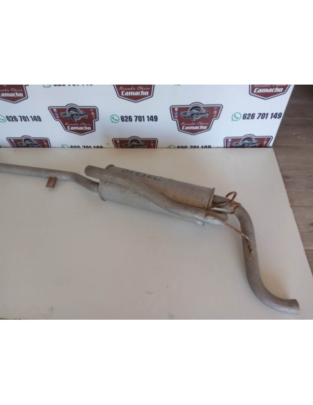 Silencioso trasero escape Citroen C-15 motor 1.8 y 1.9 Diesel