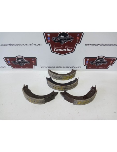 Juego zapatas traseras freno 160 x 26 Renault 4 y 6