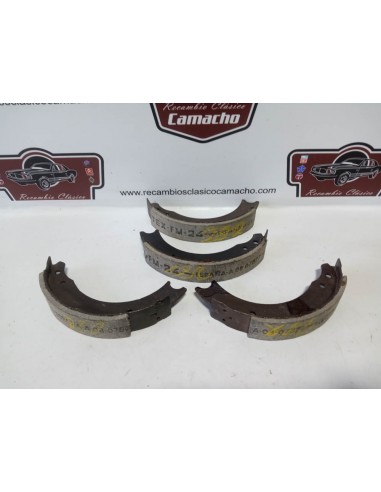 Juego zapatas traseras freno 160 x 26 Renault 4 y 6