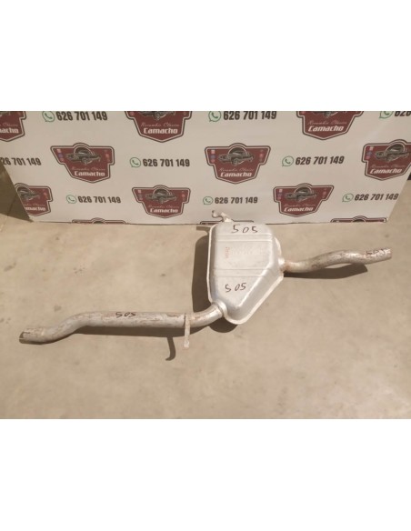 Silencioso intermedio escape Lancia Dedra y Fíat Tempra 1.8 i.e. y 2.0 i.e.