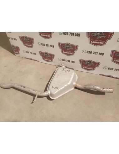 Silencioso intermedio escape Lancia Dedra y Fíat Tempra 1.8 i.e. y 2.0 i.e.