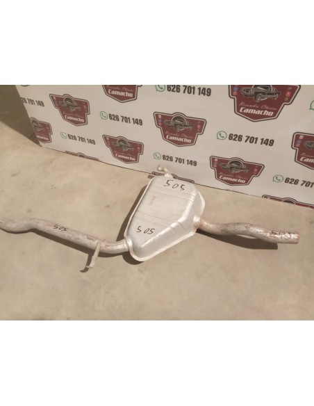 Silencioso intermedio escape Lancia Dedra y Fíat Tempra 1.8 i.e. y 2.0 i.e.