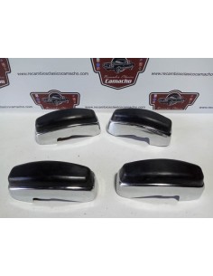Juego de 4 mascotas cromadas con goma Talbot Horizon 2