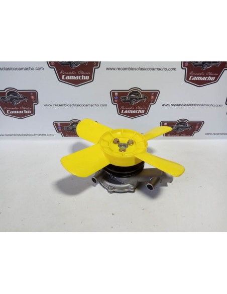 Bomba de agua Seat 1500 gasolina con polea y aspas fijas