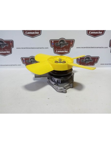 Bomba de agua Seat 1500 gasolina con polea y aspas fijas