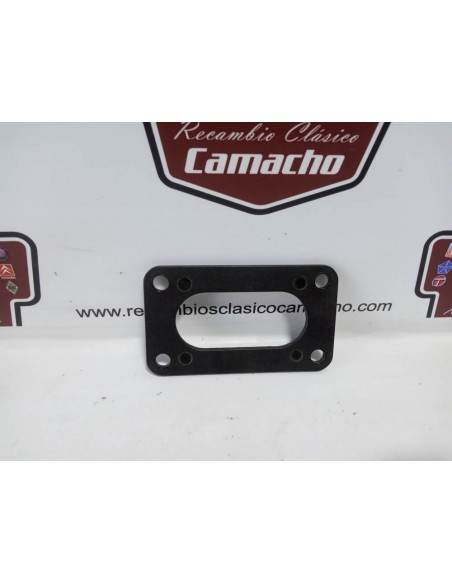 Separador baquelita carburador Seat 124 y 1430 (grosor 3,5mm y taladros 8,5 mm)