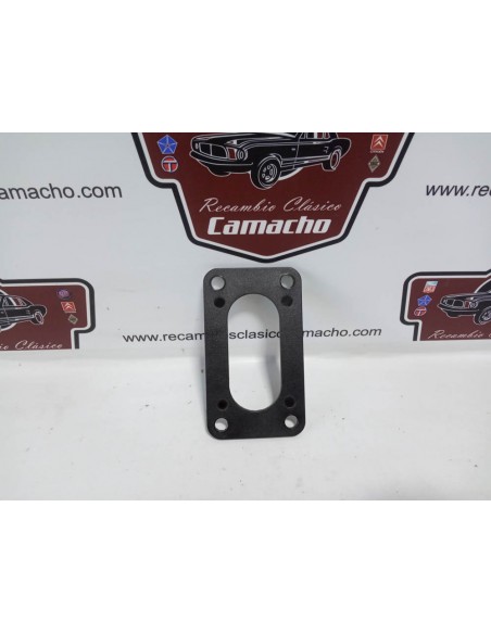 Separador baquelita carburador Seat 124 y 1430 (grosor 3,5mm y taladros 8,5 mm)