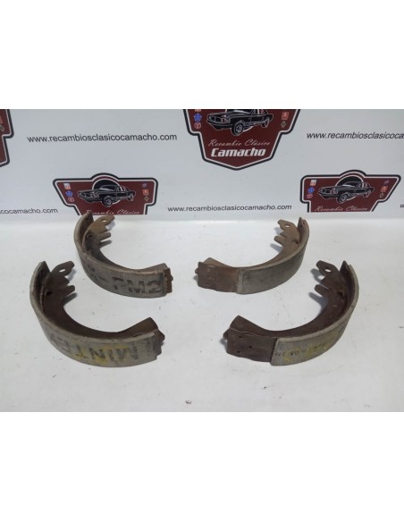 Juego zapata de freno delantera Simca 1000 ( 216x41mm)