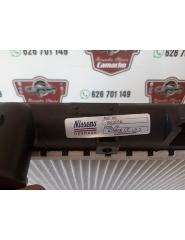 Radiador refrigeración motor Rover 200 , 25  y MG ZR