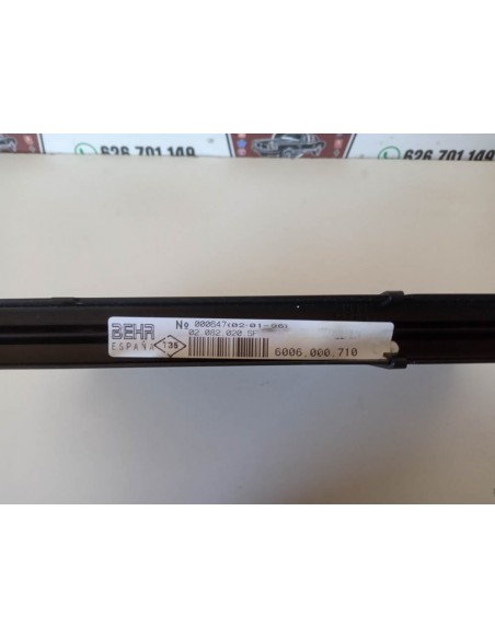 Radiador refrigeración de motor Renault 19 y Clio I gasolina 1.2 y 1.4