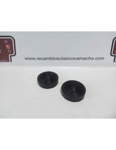 Pareja goma cubre pedal freno y embrague Renault 4/4 , Gordini , etc