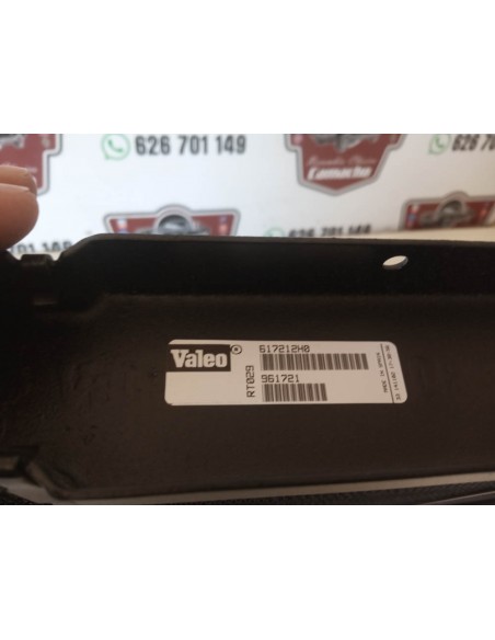 Radiador refrigeración de motor Renault 9 y 11 GTD  (cobre-plástico)