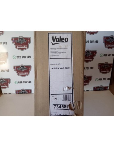 Radiador refrigeración de motor Volkswagen Jetta , Golf II y III
