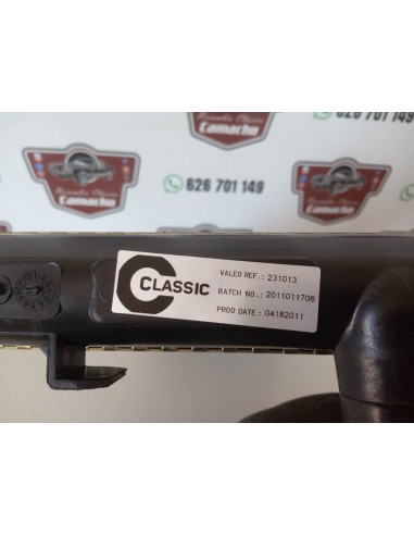 Radiador refrigeración motor Opel Corsa B del 93 al 2000