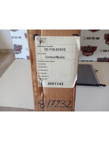 Condensador aire acondicionado Ford Mondeo II y Ford Cougar