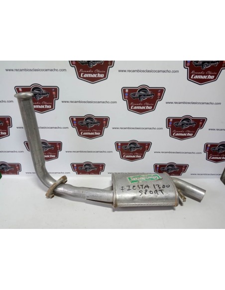 Salida colector escape Ford Fiesta 1300 Sport y Ghia hasta el 84