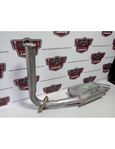 Salida colector escape Ford Fiesta 1300 Sport y Ghia hasta el 84