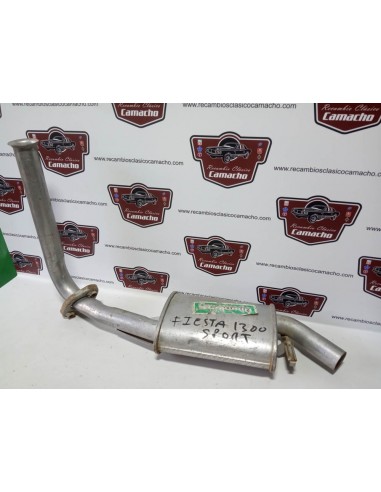 Salida colector escape Ford Fiesta 1300 Sport y Ghia hasta el 84