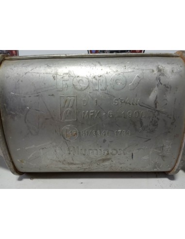 Salida colector escape Ford Fiesta 1300 Sport y Ghia hasta el 84