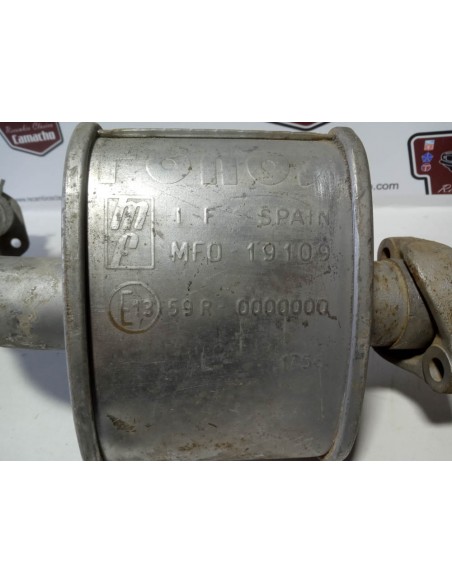 Salida colector escape Ford Fiesta mk1 y mk2 1.6 diésel